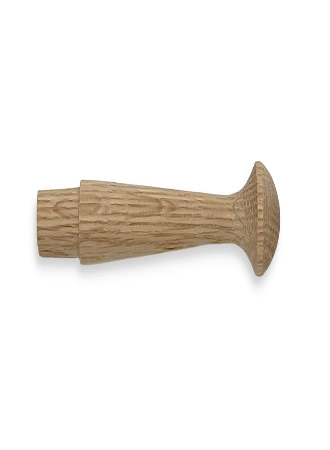 Balsam Point Workshop Oak 3.5-Inch Wood Premium Shaker Pegs with 5/8-Inch Tenon (25-Pack) - Balsam Point Workshop - Image 1